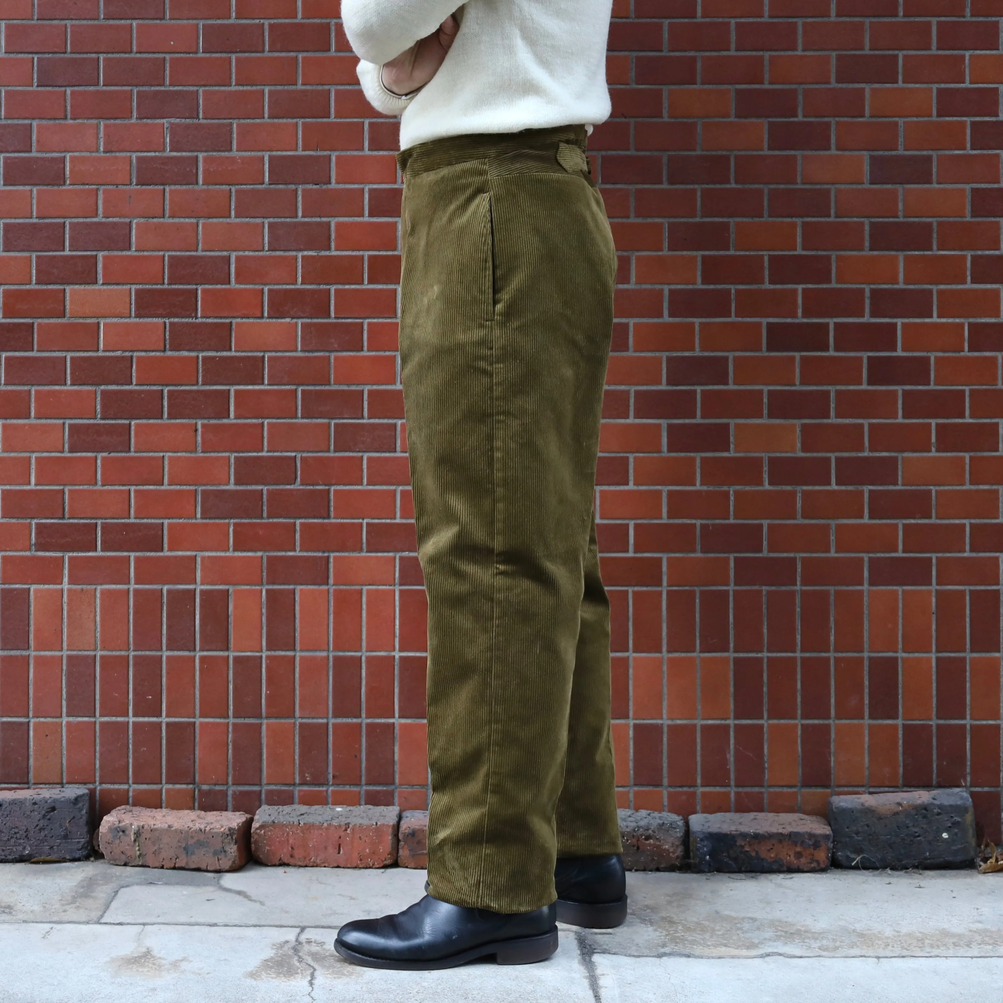 1915 ENGLISH CORDUROY GREEN