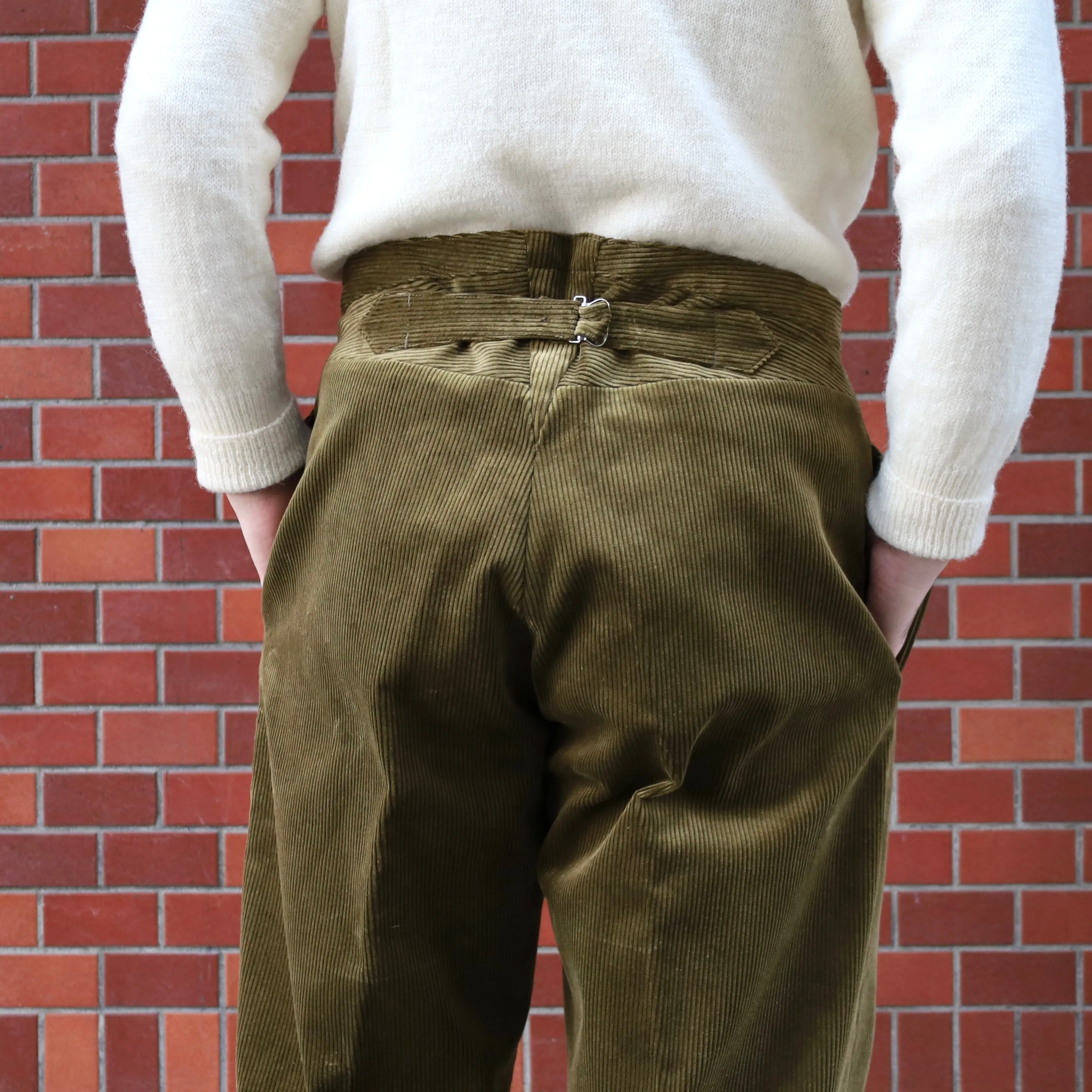 1915 ENGLISH CORDUROY GREEN