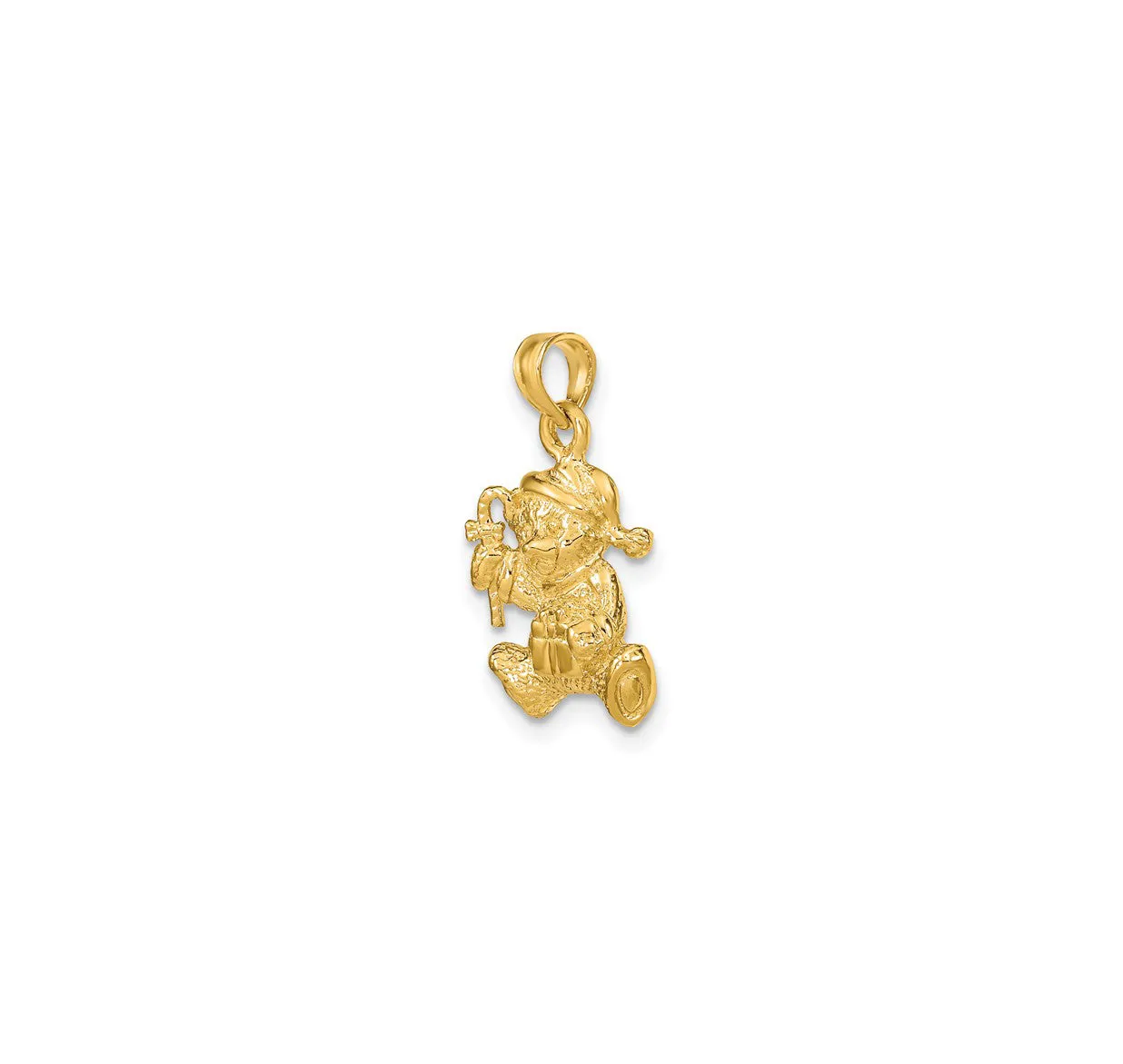 3D Christmas Teddy Bear (14K)