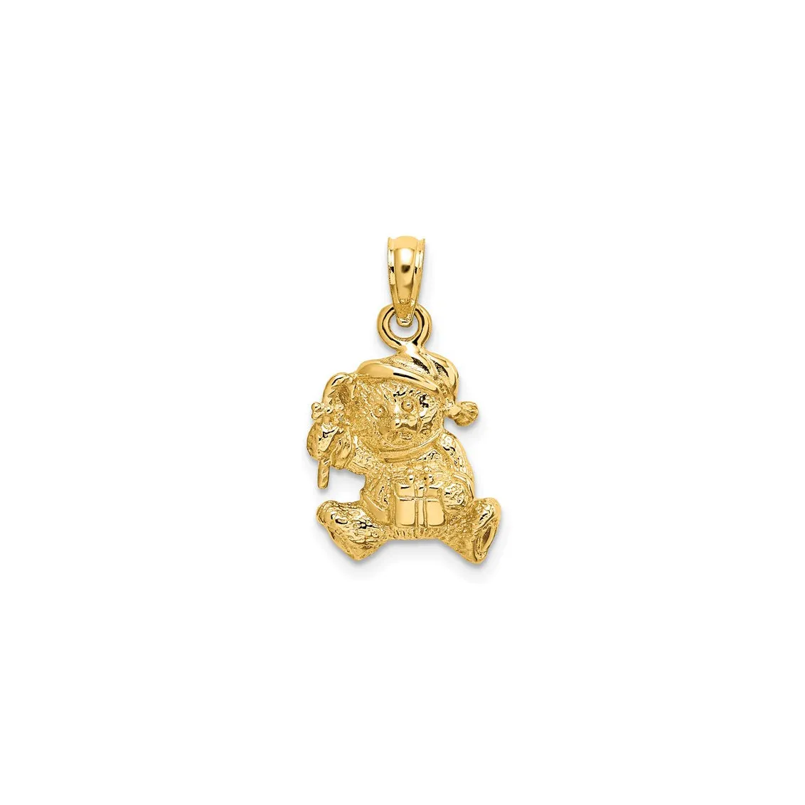 3D Christmas Teddy Bear (14K)