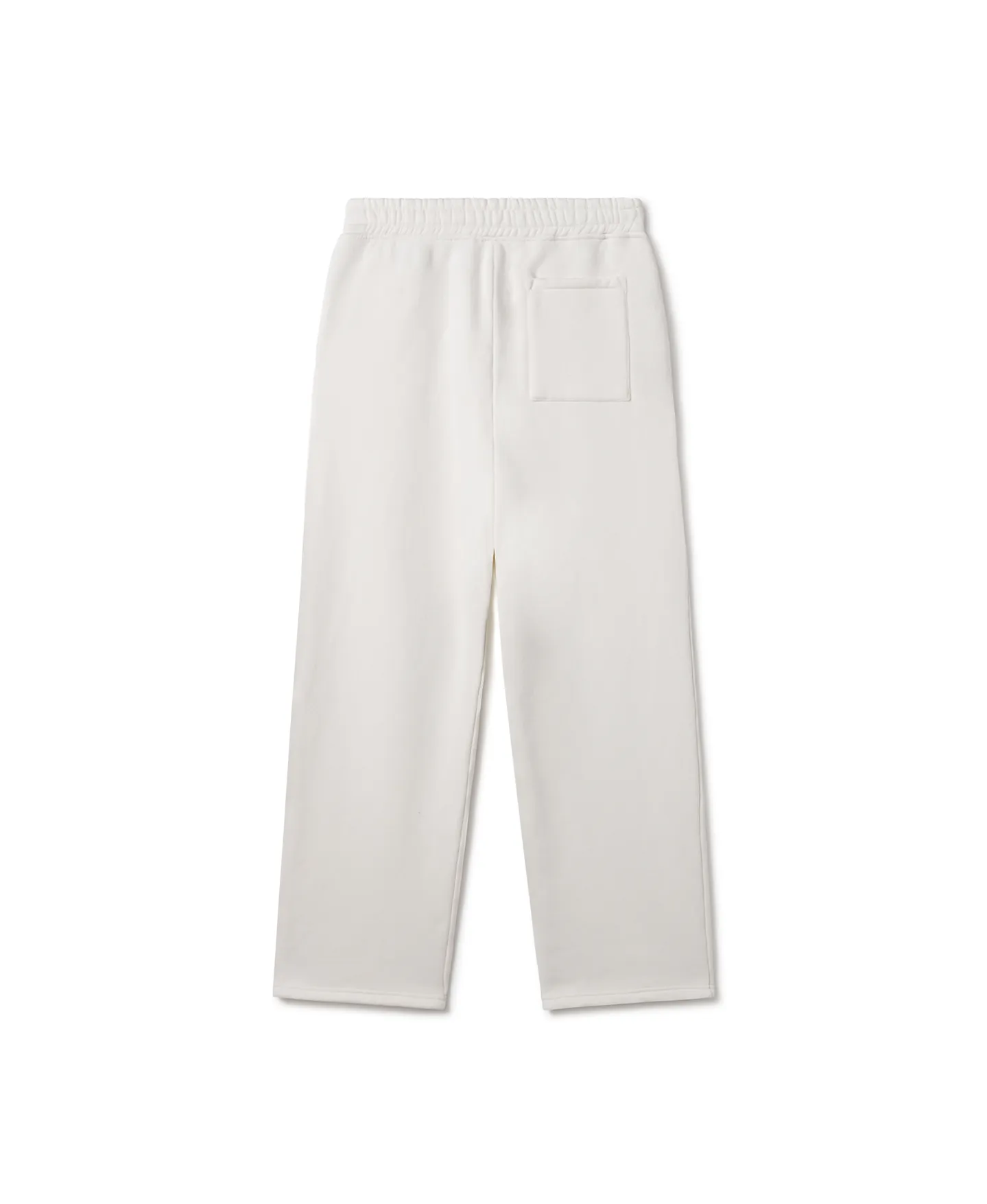 450 GSM 'Bone White' Straight-leg Pants