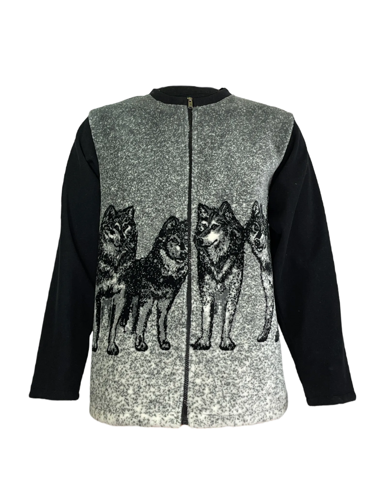 Adaptive Fleece Zip Jacket, Wolf