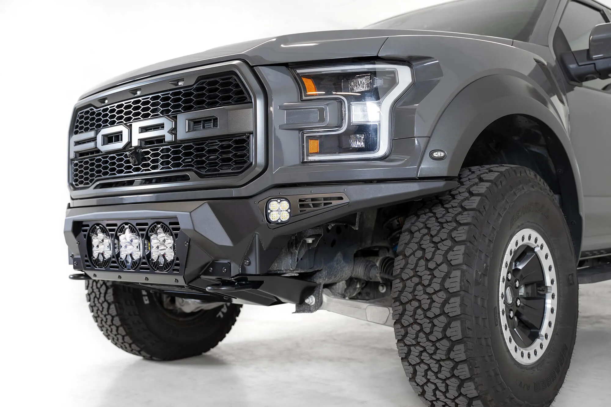 ADD Bomber Front Bumper (for Baja Designs LP6 Lights) - 2017  Raptor