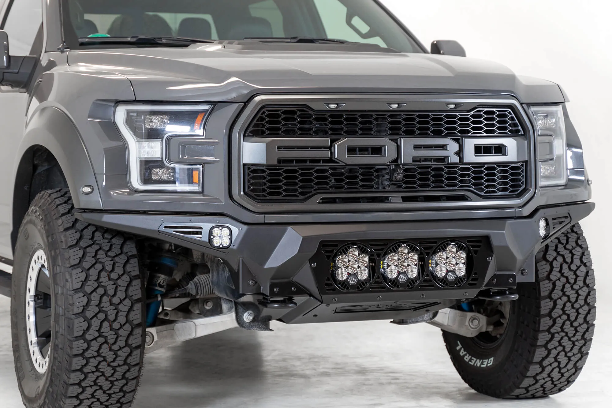 ADD Bomber Front Bumper (for Baja Designs LP6 Lights) - 2017  Raptor