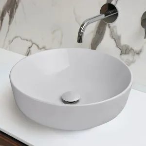 Aquaterior 16" Bowl Bathroom Sink with Drain & Tray