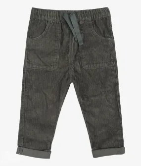 Baby Boys Corduroy Pant - Olive Green - 3-6 Months