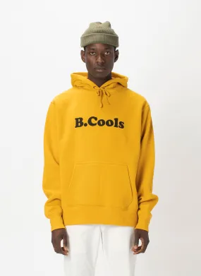 B.Cools Retro Hood Sweatshirt Mustard