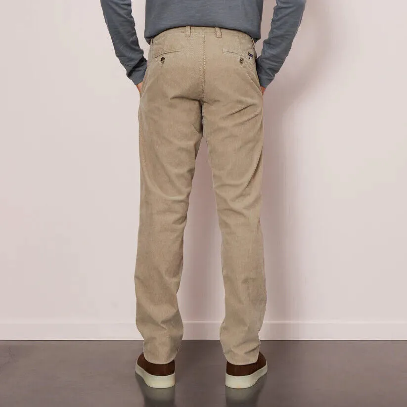 Beige Corduroy Chinos