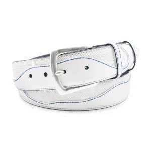 Belafonte Sport White/Royal Performance Belt