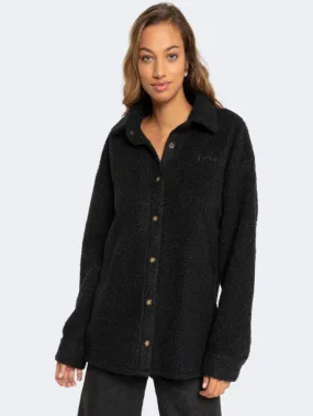 Billabong Story Teller Sherpa Women Lifestyle Jacket Black