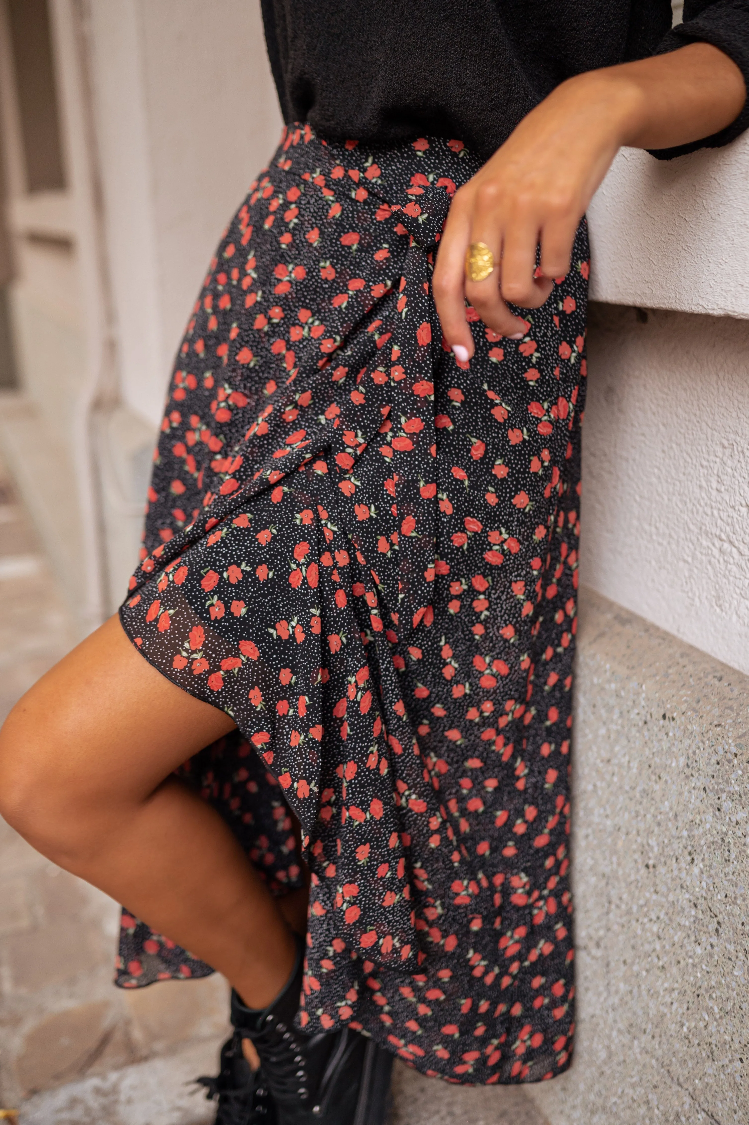 Black London Skirt