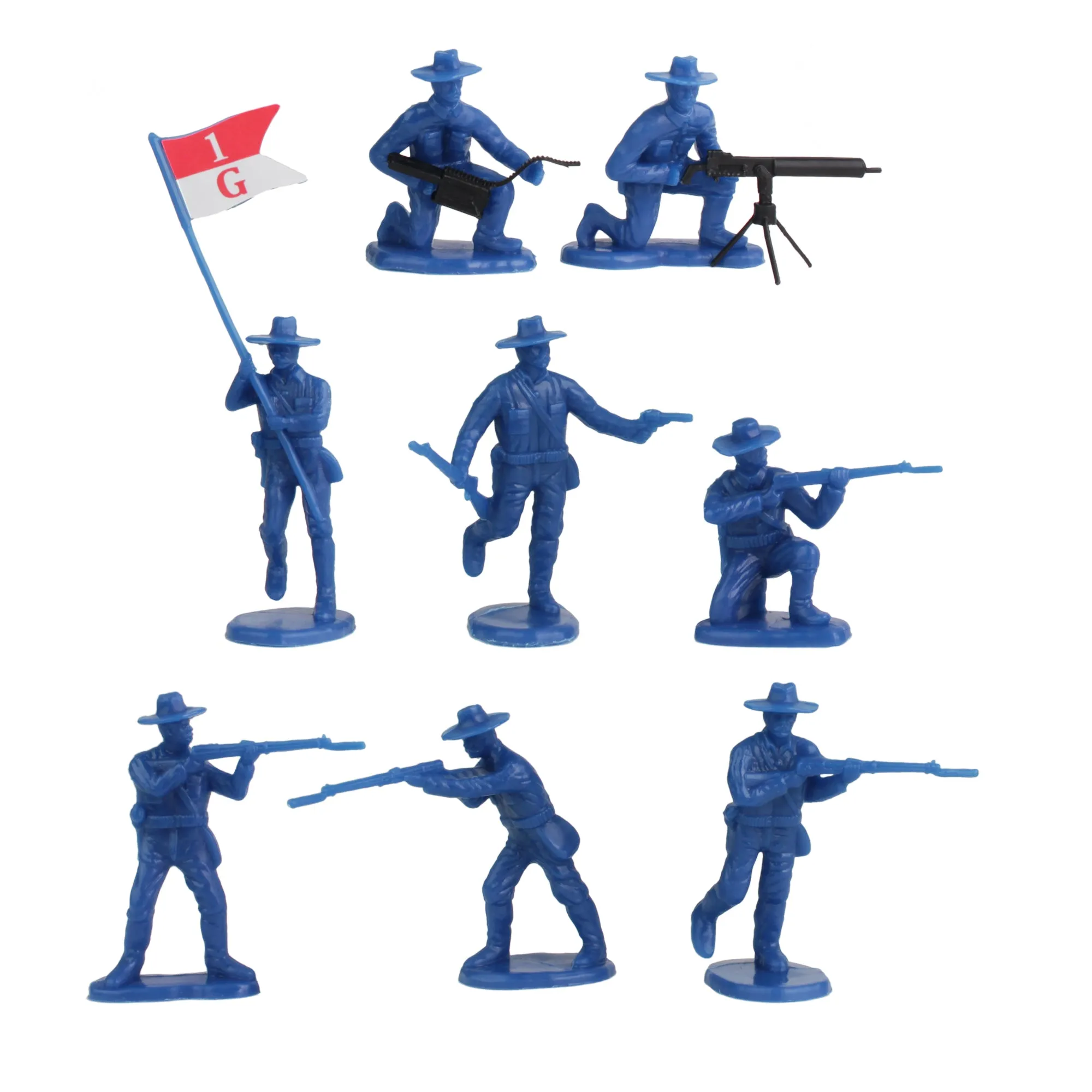 BMC The Rough Riders Charge Up San Juan Hill - 32pc Soldier Figures