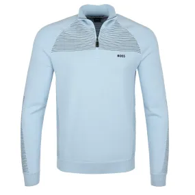 BOSS Zandi Knitwear in Sky Blue