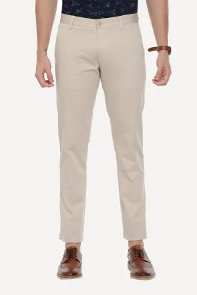 Bronx Chinos - Light Beige Trouser For Men | Ariser