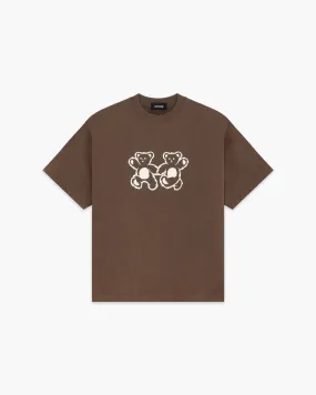 Brown Teddy Bear Twins T-Shirt