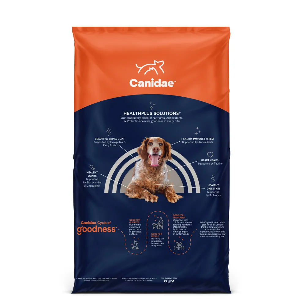 Canidae Pure Goodness SENIOR Real Chicken, Sweet Potato & Garbanzo Bean Recipe Dry Dog Food