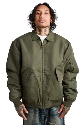 Carhartt WIP Olten Bomber Jacket 'Plant/Smoke Green'