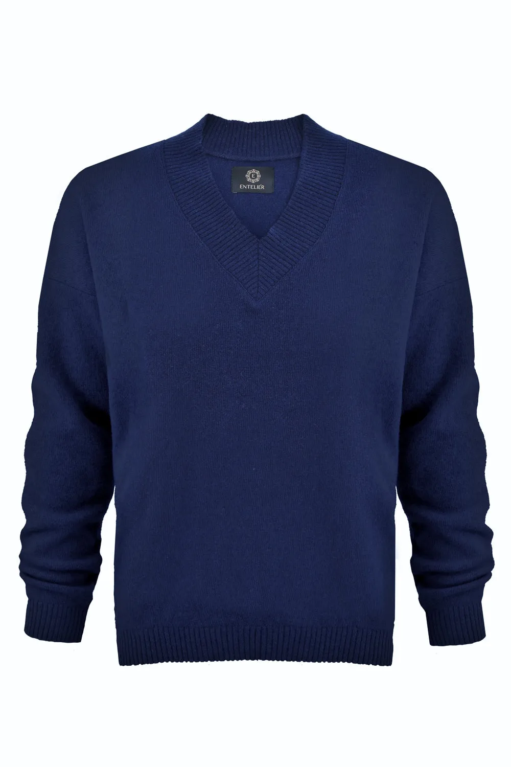 Cashmere Sweater Navy Blue