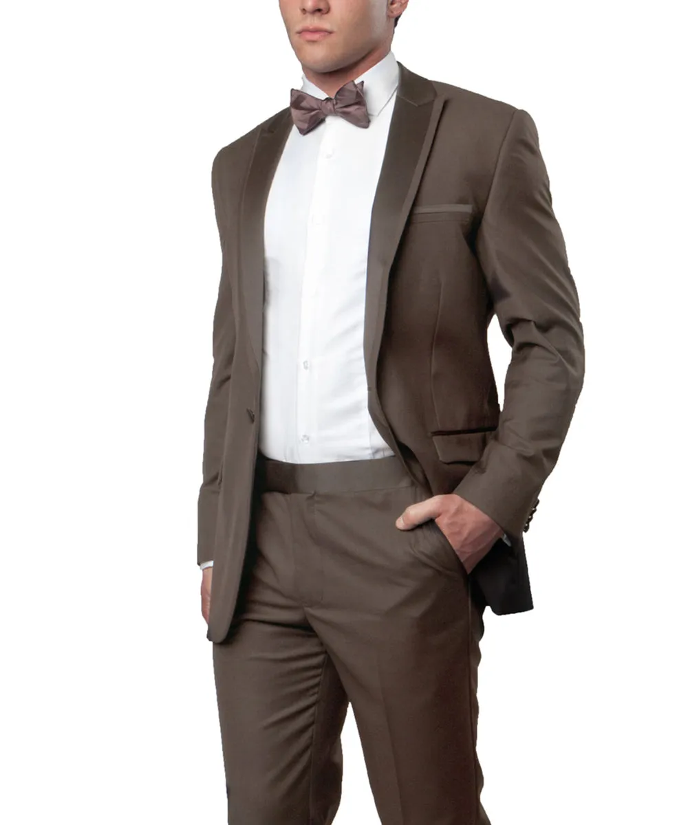 Champagne Slim Men's Tuxedo Suit