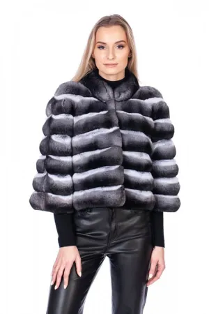 Chinchilla Fur Short Jacket