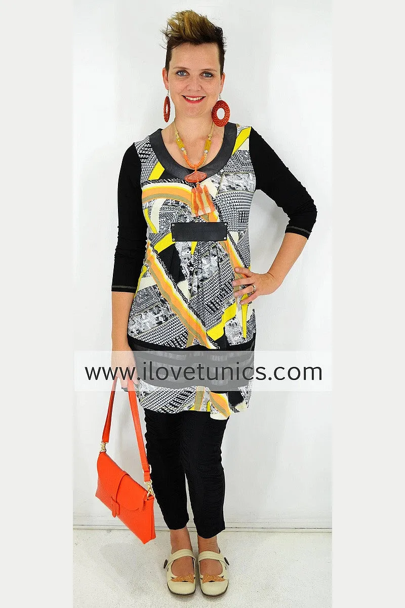 Clarity Mayan Pattern Tunic