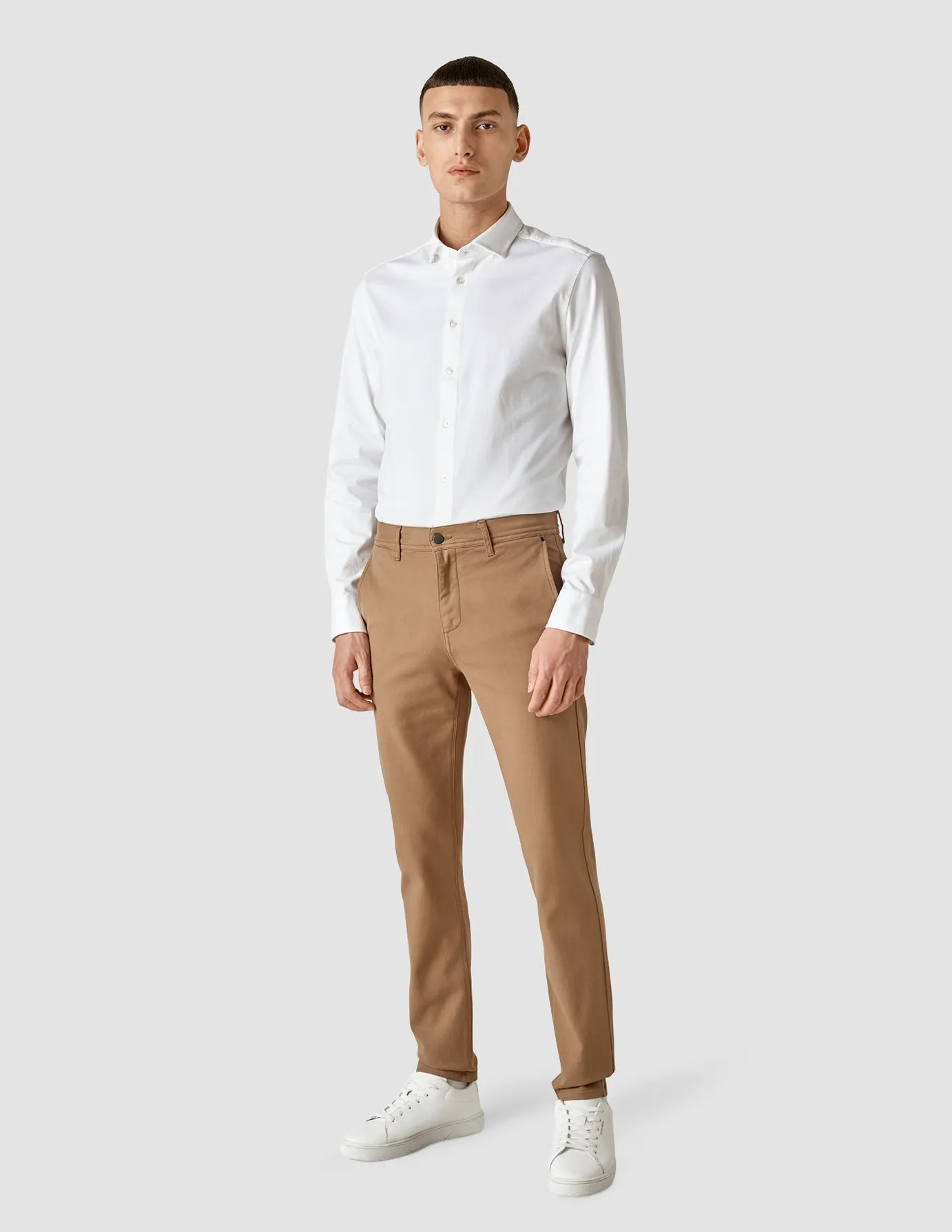 Classic Pants Slim Mocha