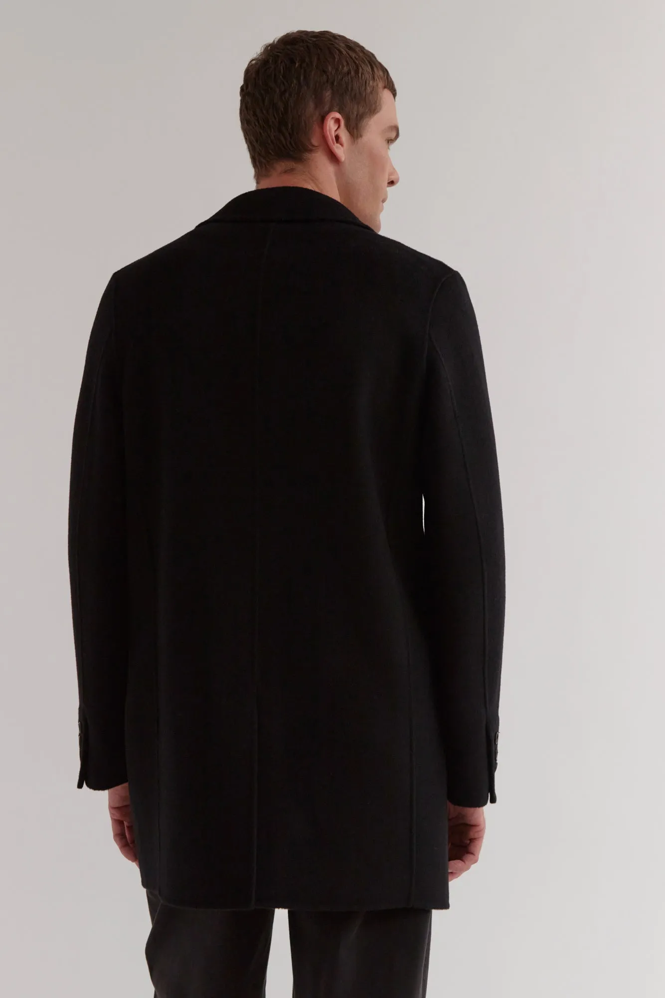 Coda Wool Coat - Black