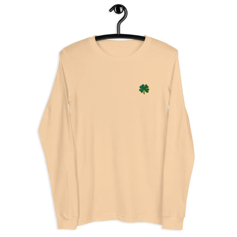 Create Your Own Luck | Embroidered Unisex Long Sleeve Tee