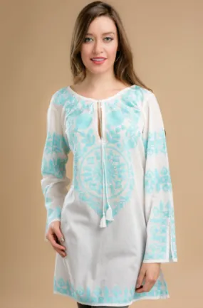 Daksha Embroidered Tunic Top