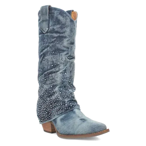 Dingo Eye Candy - Women's Denim Cowgirl Boot