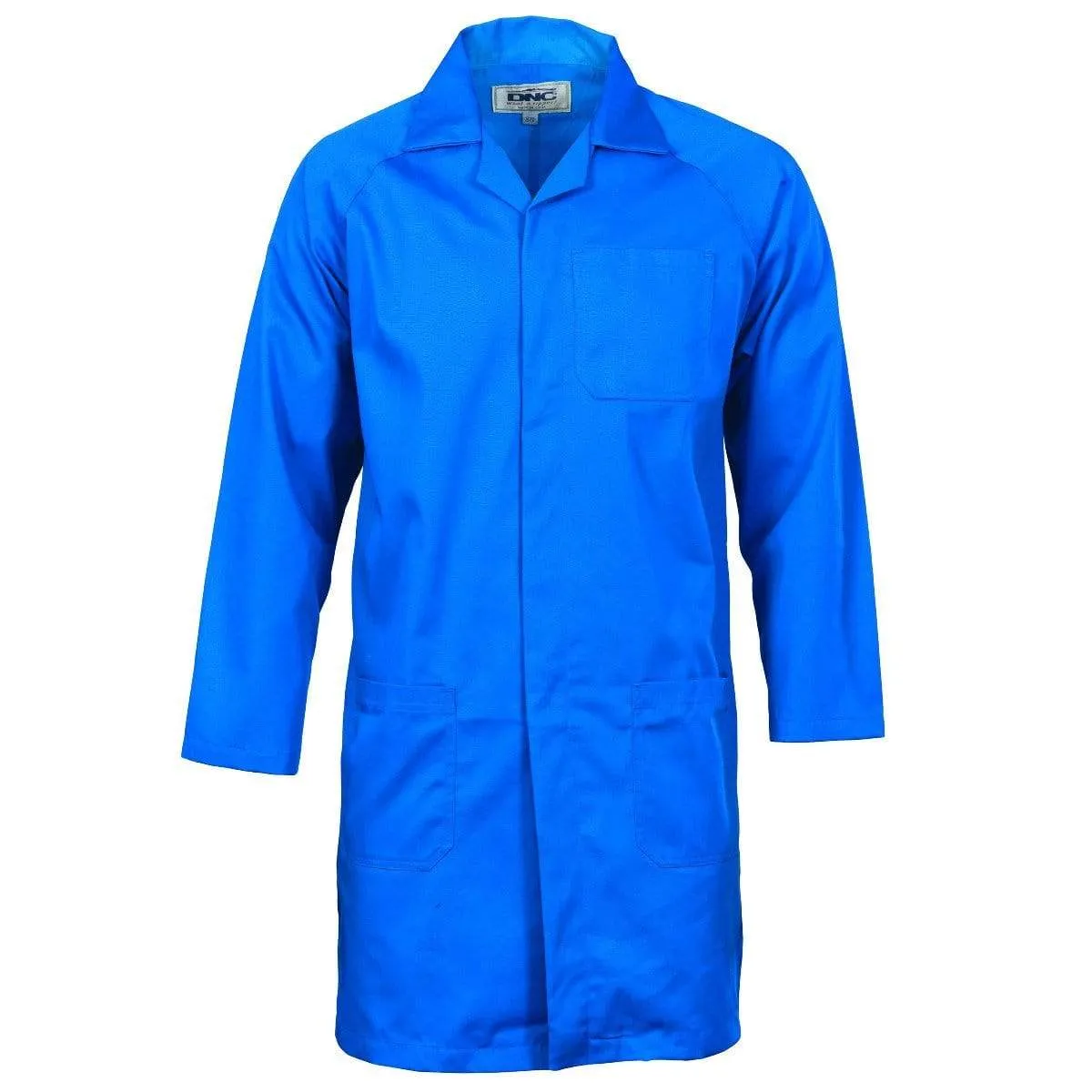 Dnc Workwear 200 Gsm Polyester Cotton Dust Coat (Lab Coat) - 3502