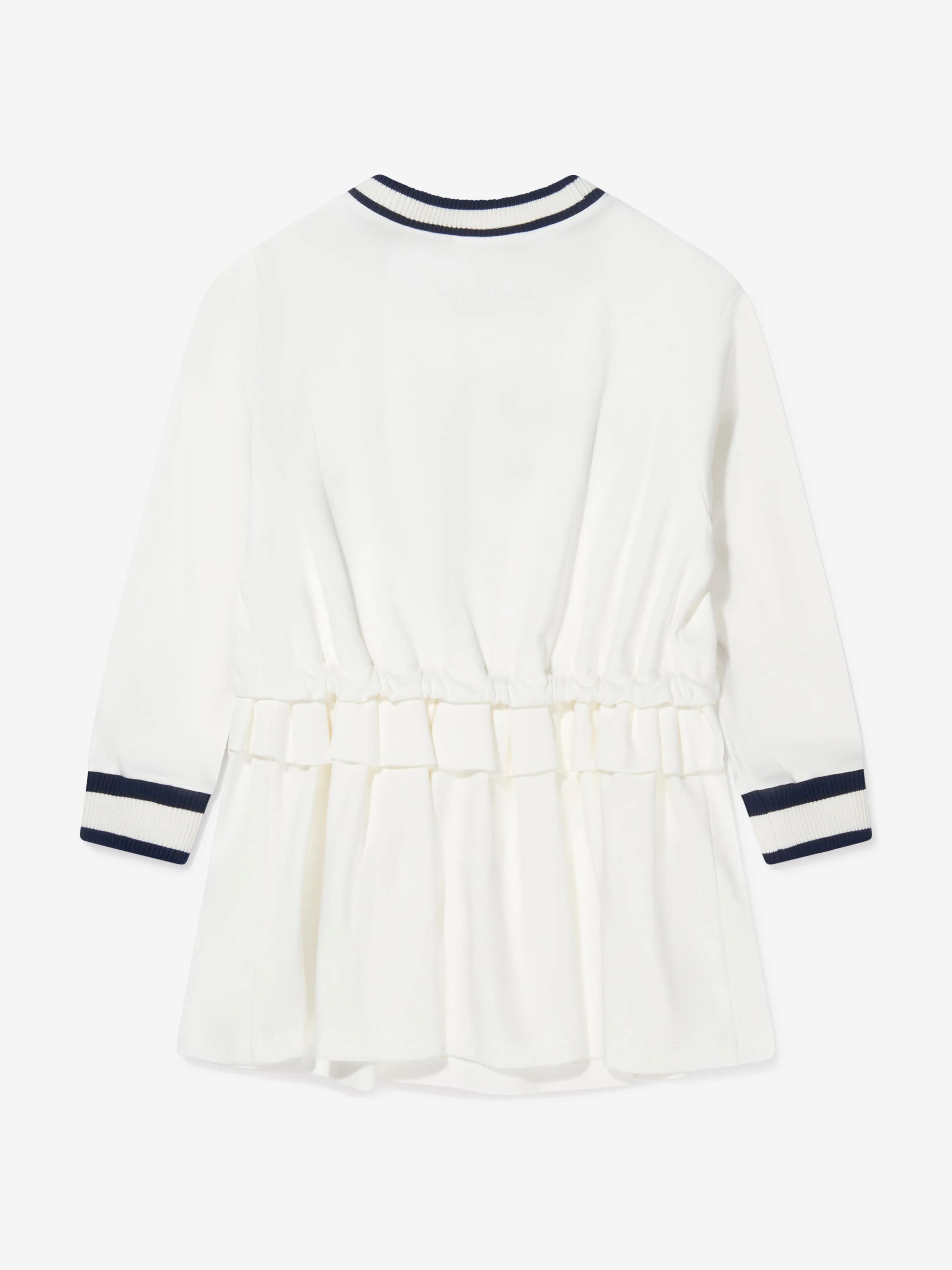 Dolce & Gabbana Girls Contrast Logo Sweater Dress