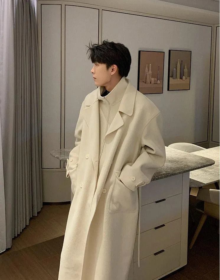 Double-sided Mid-length Woolen Coat