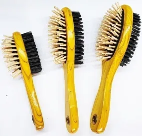 DOUBLE WOODEN BRUSH (wood ends)