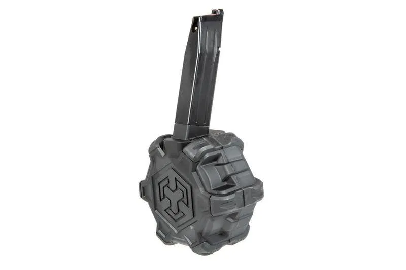 Drum Adaptive Magazine for HX gas pistols 350BBs