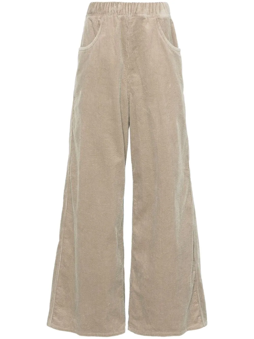 Elastic Corduroy Pants