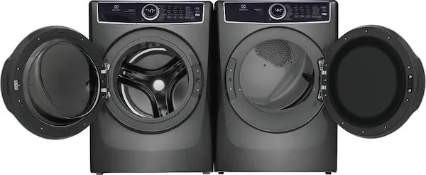 Electrolux Gray 7537 Series Washer and Gas Dryer Set