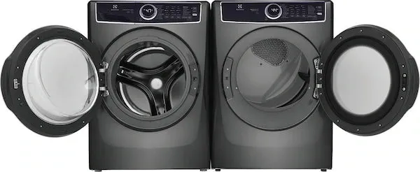 Electrolux Grey 7537 Series Washer and Gas Dryer Set