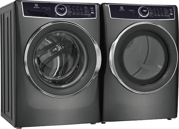 Electrolux Grey 7537 Series Washer and Gas Dryer Set