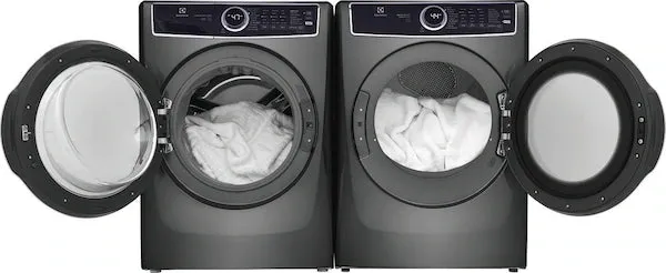 Electrolux Grey 7537 Series Washer and Gas Dryer Set