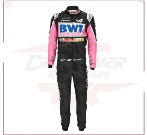 Esteban Ocon 2023 BWT Alpine F1 Team Race Suit - Las Vegas GP