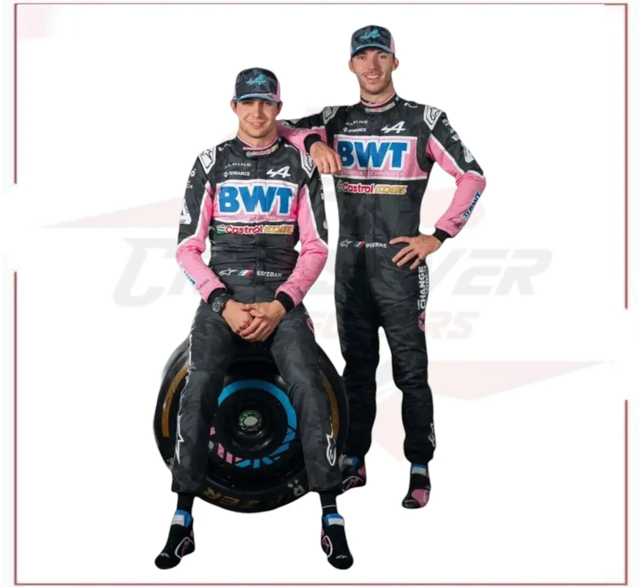 Esteban Ocon 2023 BWT Alpine F1 Team Race Suit - Las Vegas GP