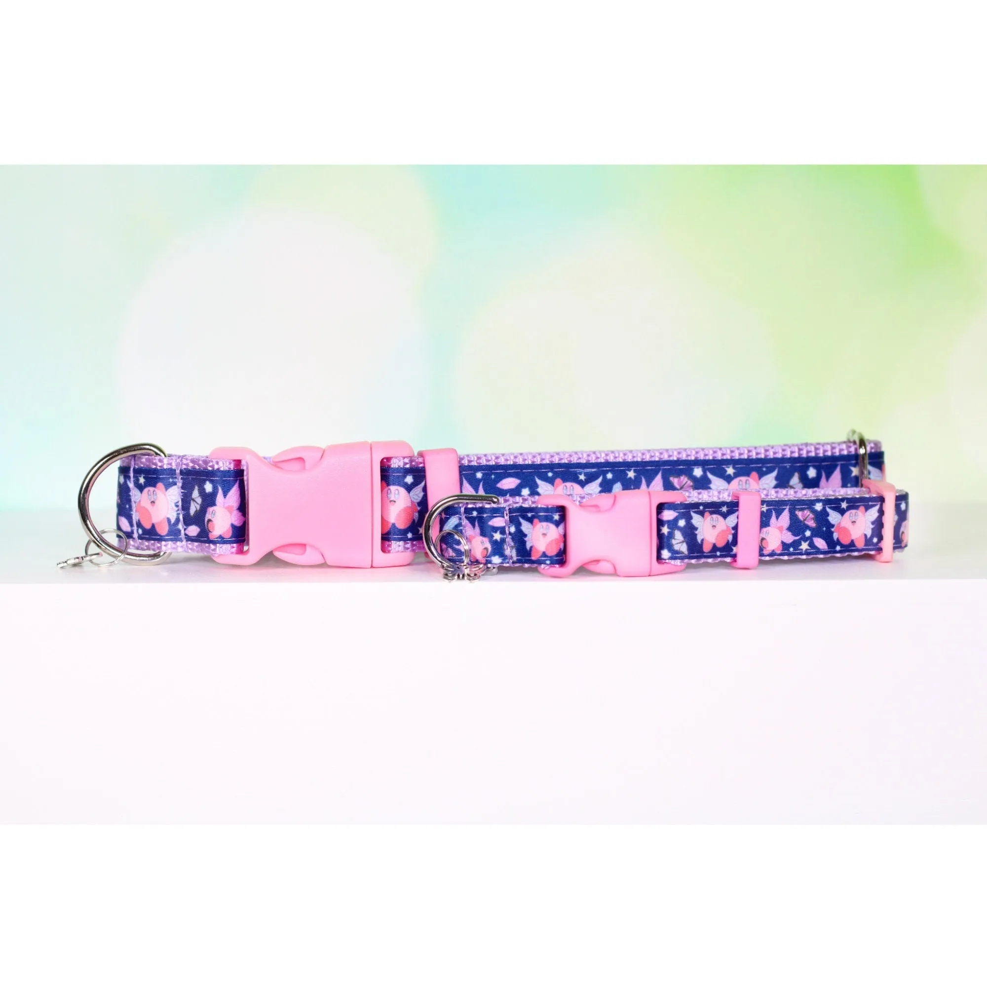 Fairy Kirby, Anime pet collar, Dog collar,Cat collar, Anime cat collar, Gamer dog collar,