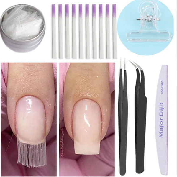 Fiberglass Quick Nail Extension Set