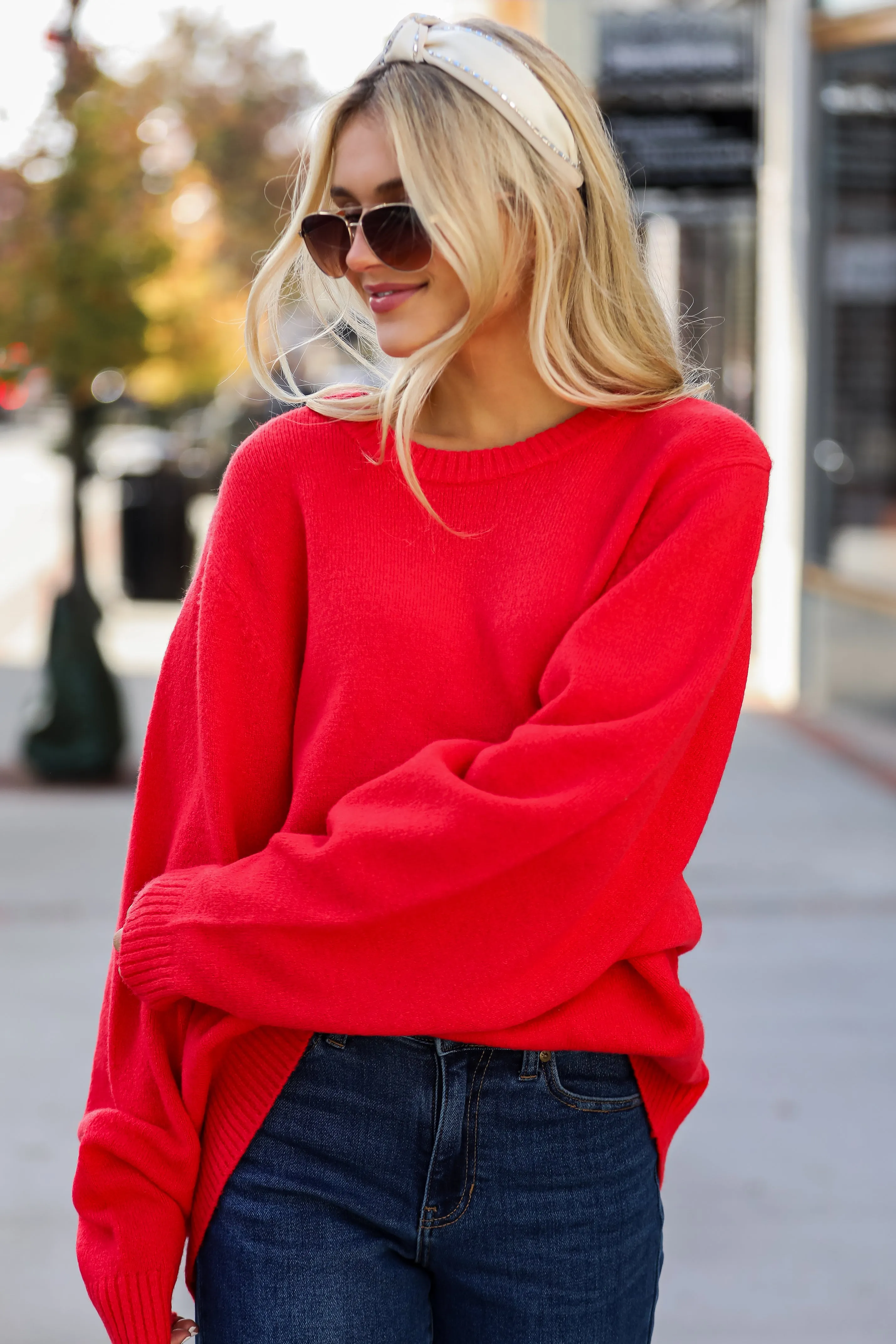 FINAL SALE - Aubrey Oversized Sweater - DOORBUSTER