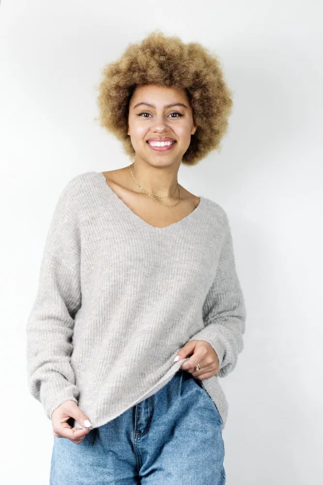 Foxy V-neck Sweater