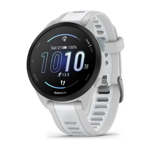 Garmin Forerunner® 165 Music Smartwatch, Mist Gray/Whitestone