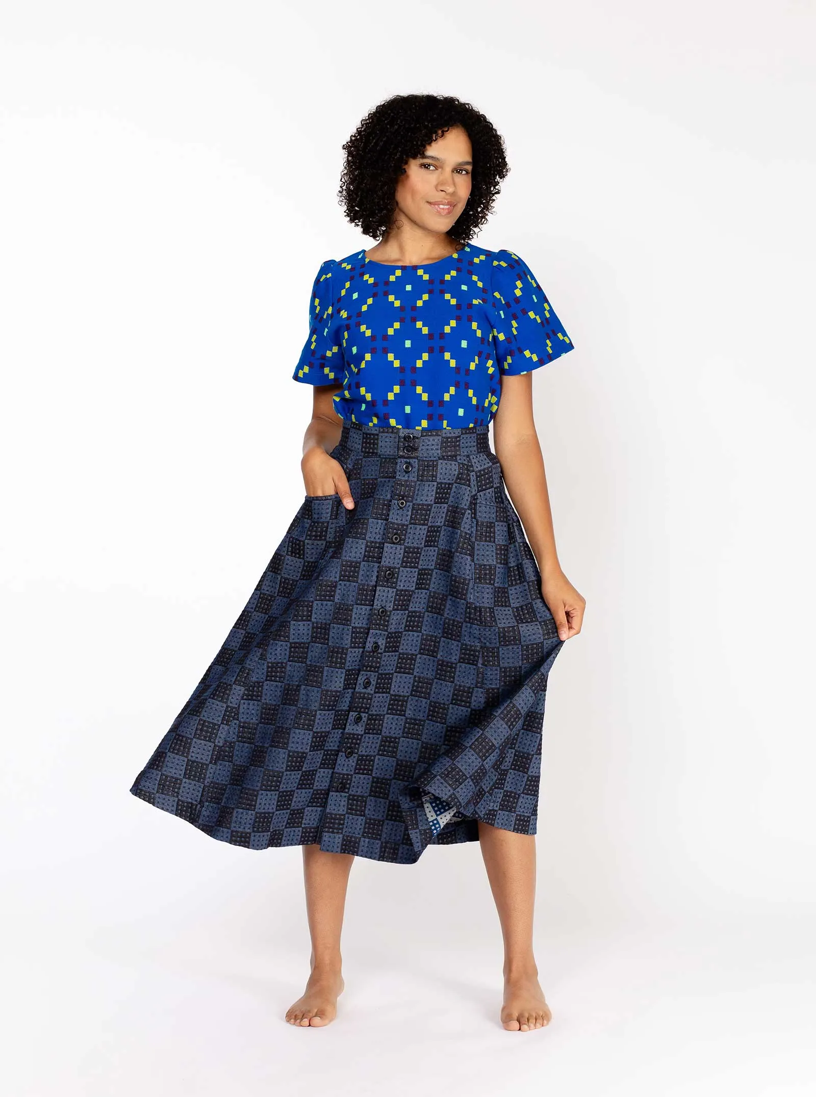 gertie skirt | pre fall 24 | blackjack