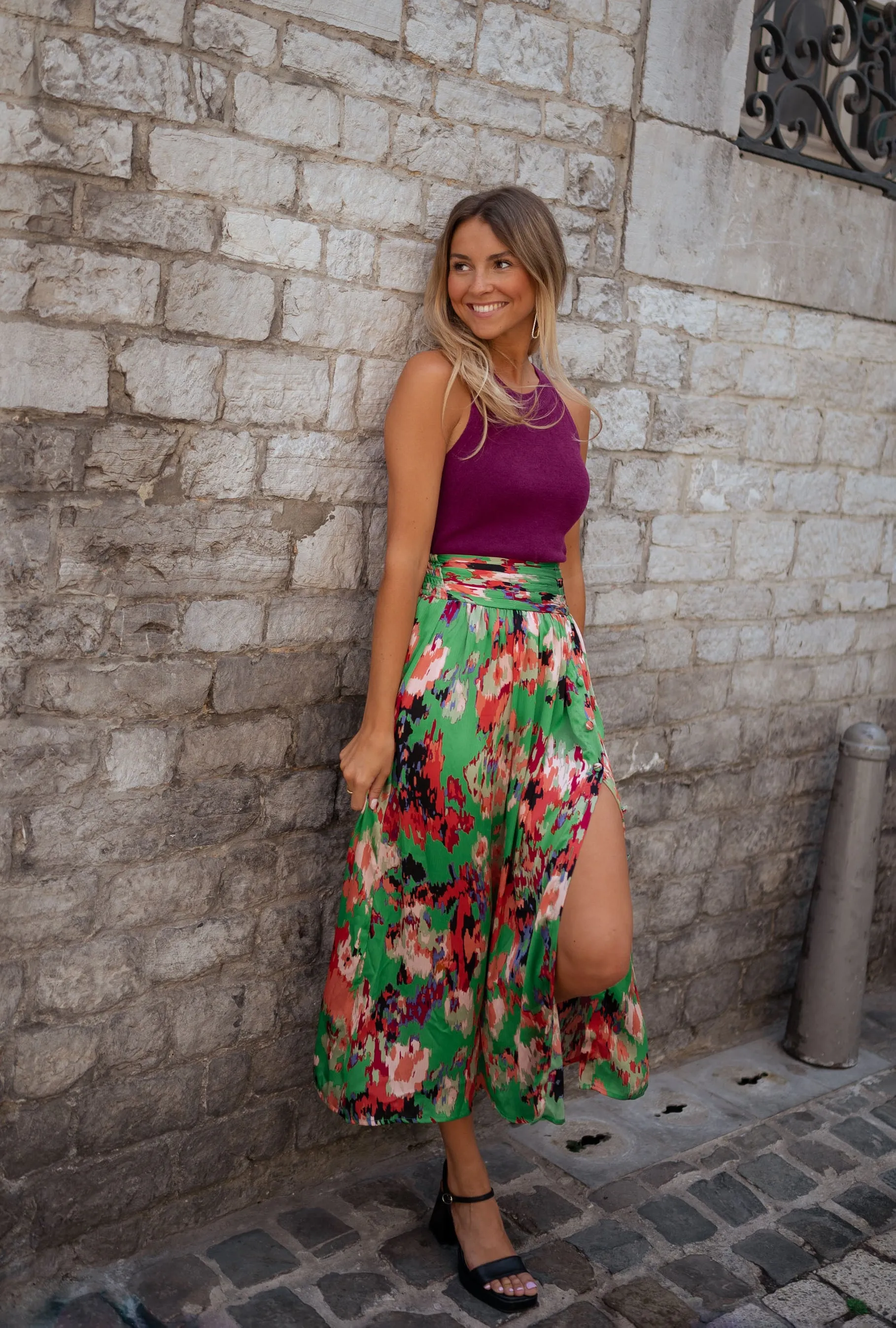 Green Rosalie Skirt