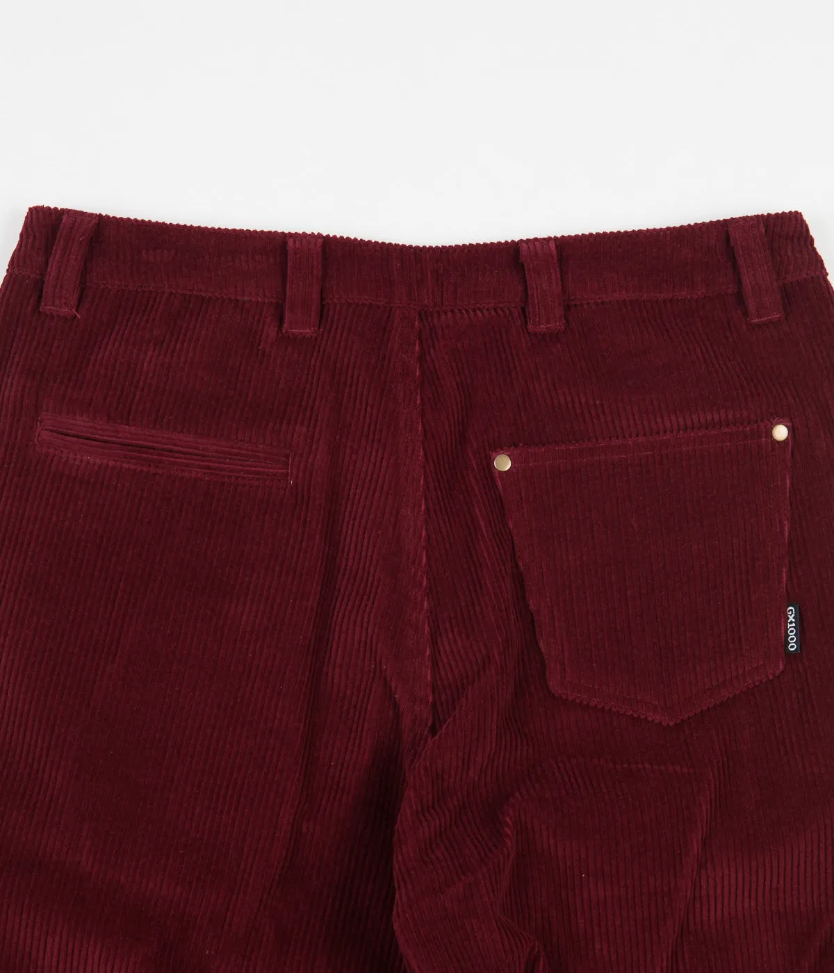 GX1000 Corduroy Pants - Burgundy